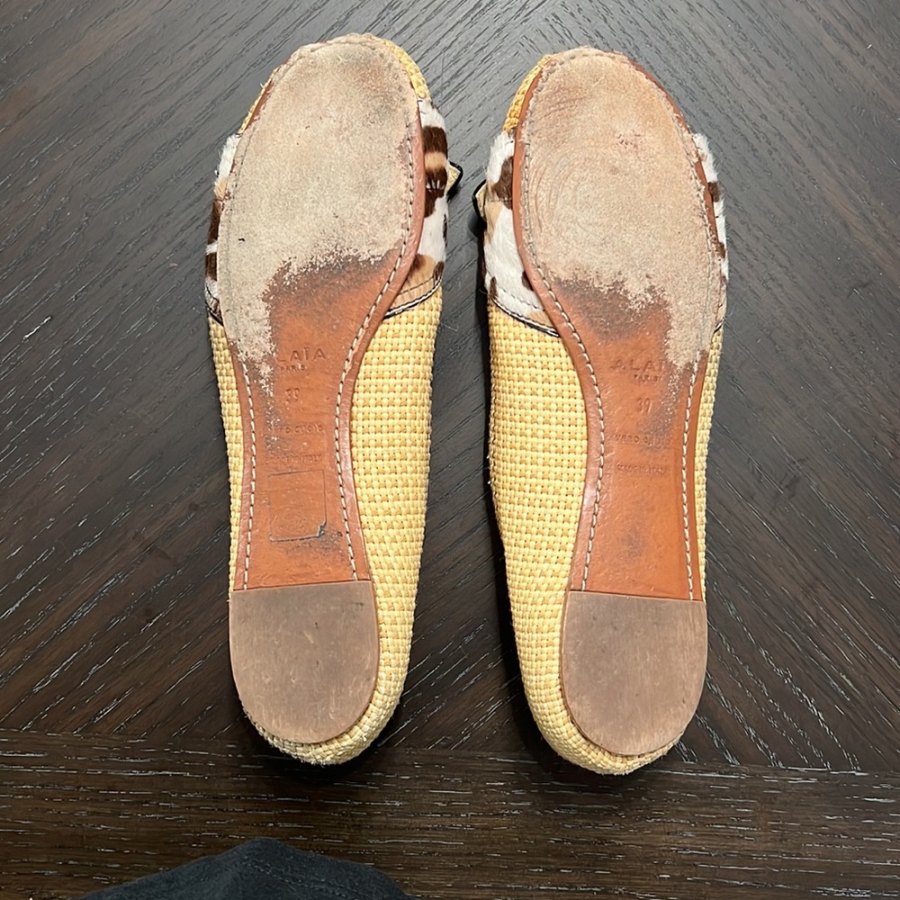 Alaia Paris Wicker flats - Picture 3 of 7